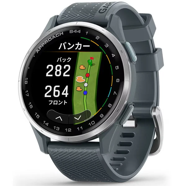 Garmin Approach S44 with Twilight silicon band