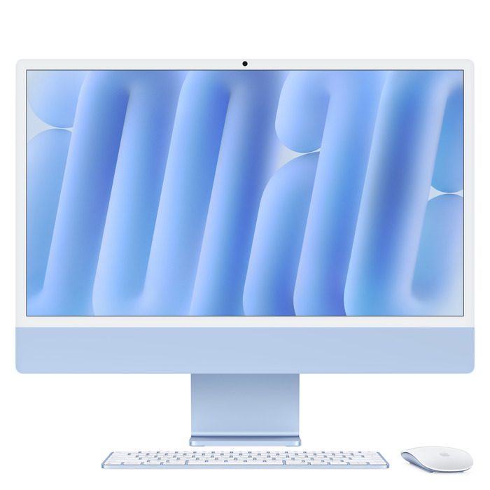 24-inch iMac with Retina 4.5k Display M4 8C CPU 8C GPU 16GB|256GB – Blue(MWUF3B/A)